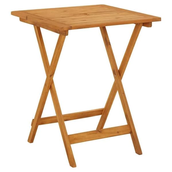 Maison Exclusive - Sammenklappeligt havebord 60x60x75 cm Solid akacietræ