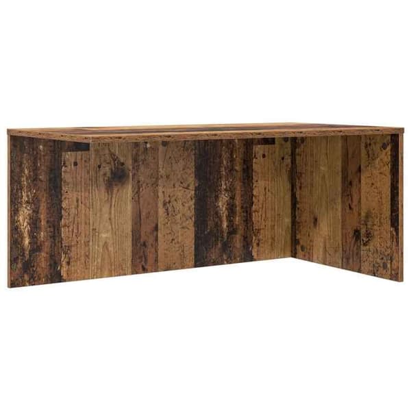 Sæt af lav borde - MAISON EXCLUSIVE - 90x48x40 cm - Ingeniørtræ - Sæt med 2 dele - Rektangulær