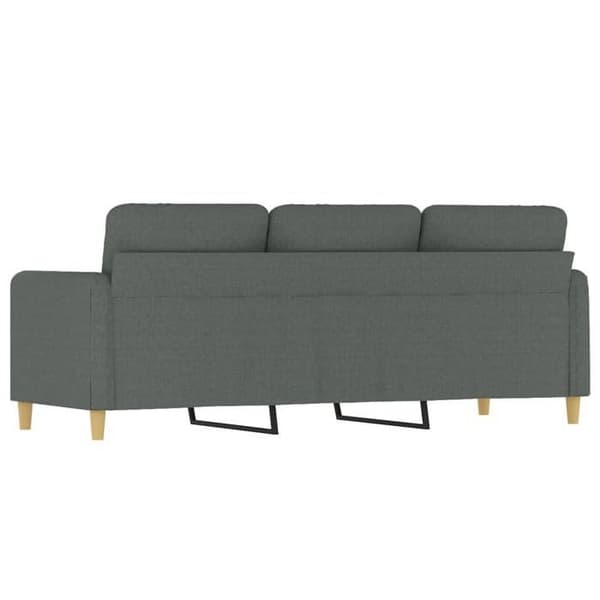 Maison Exclusive - 3-personers sofa i mørkegrå 180 cm stof