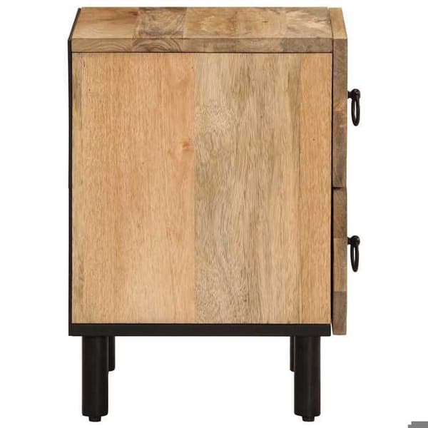 Maison Exclusive - Natborde 2 stk 40x33x46 cm Solid mango træ