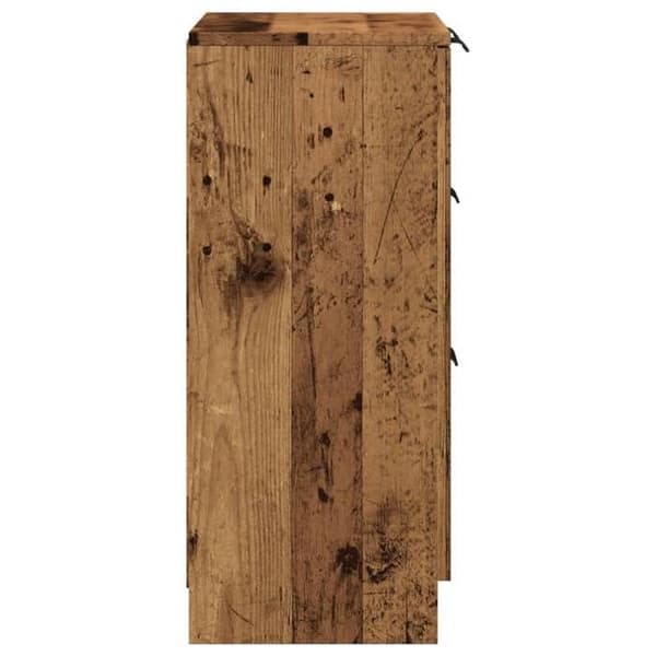 Maison Exclusive - Buffé gammalt trä 60x30x70 cm ingenjörsträ