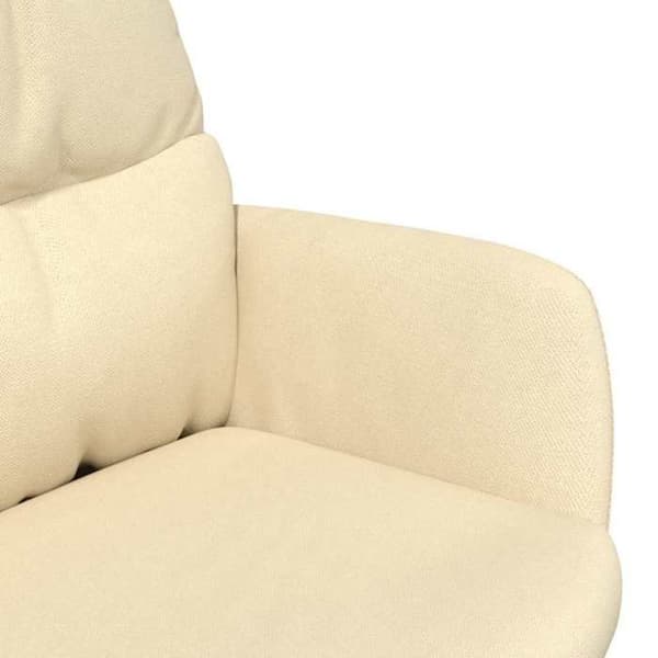 Maison Exclusive - Avkopplingsstol Creme Tyg
