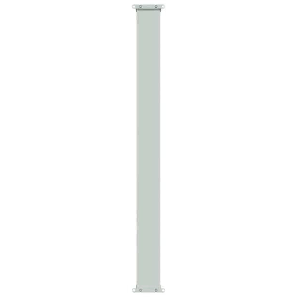 Maison Exclusive - Utdragbart sidotak för patio 117x514 cm Kräm