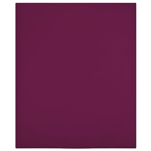 Jersey-lakanat 2 kpl Burgundy 140x200 cm Puuvilla0 [cm] Röd