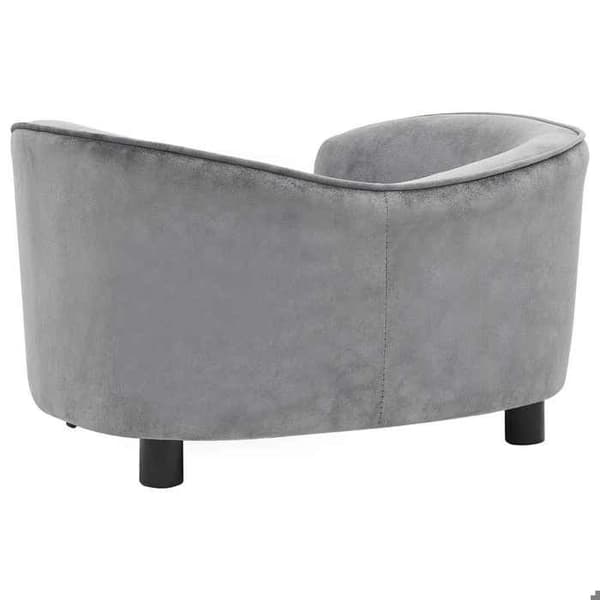 Maison Exclusive - Harmaa koiran sohva 69x49x40 cm Pehmeä