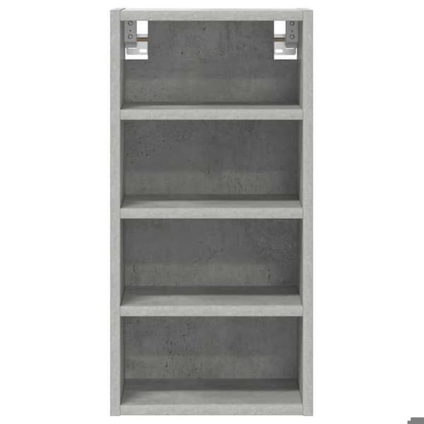 Maison Exclusive - Hængeskab "Riga" Grå beton 30 x 29,5 x 60 cm Ingeniørtræ