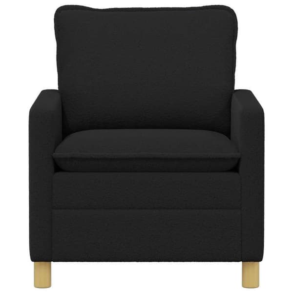 Maison Exclusive - Musta Sohva 76 x 81 x 87,5 cm Kangas