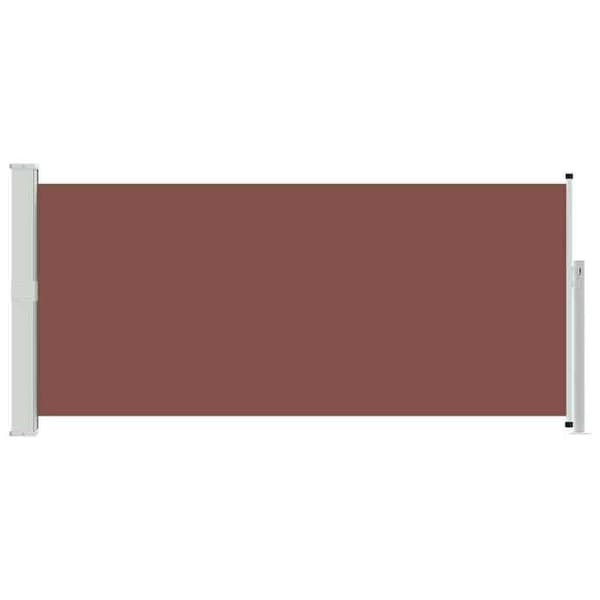 Maison Exclusive - Retractable sidotak 140 x 300 cm Brun brun