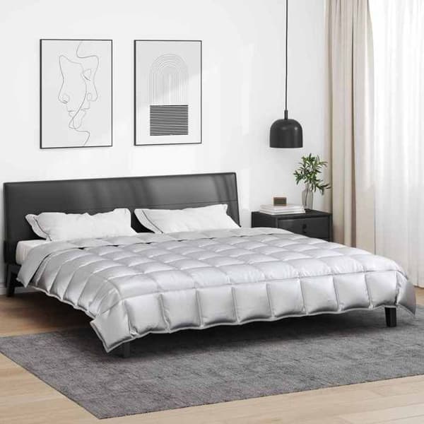 Maison Exclusive - Vinterdyne 200 x 240 cm 450 g/m² Sølv