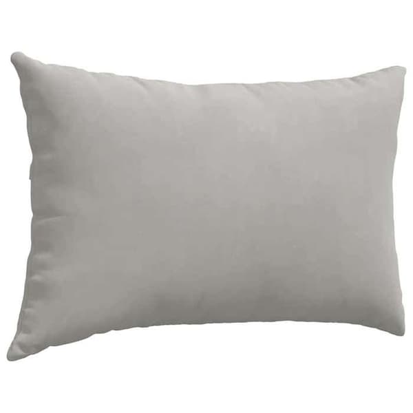 Soffkuddar - EXKLUSIVT HEM - Paket 2 - Ljusgrå - 60 x 40 cm - Avtagbar dragkedja Ljusgrått