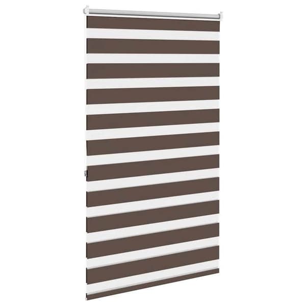 Butik tamisant - Zebra (randig) - 80 x 175 cm - Brun - 100% polyester kastanj