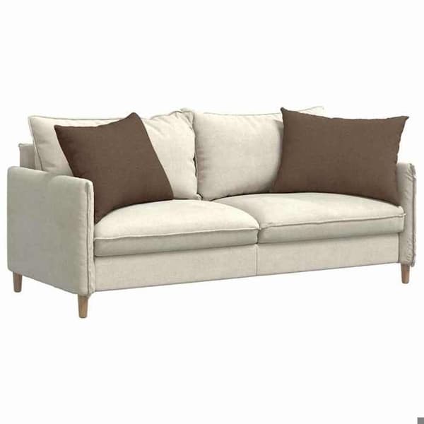Maison Exclusive - Soffkuddar 2 st tyg Brun 70 x 50 cm brun