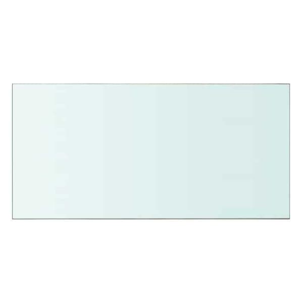 Maison Exclusive - Panel til hylde Glas gennemsigtig 60 x 30 cm Transparent