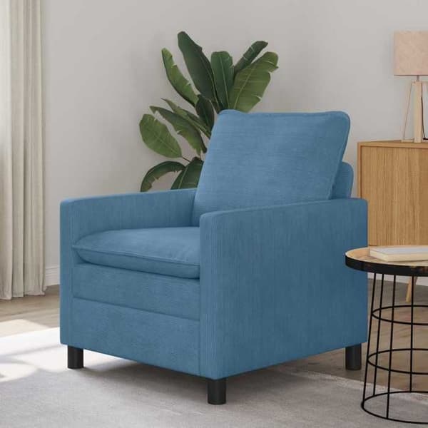 Maison Exclusive - Sininen sohva 76 x 81 x 87,5 cm Kangas