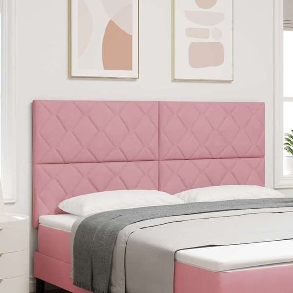 Maison Exclusive - LED Hovedgærde Rose 180 cm Velour