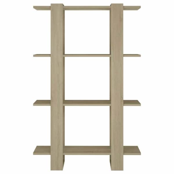 Maison Exclusive - Bibliotek/Rumseparator Eg Sonoma 80x30x123,5 cm
