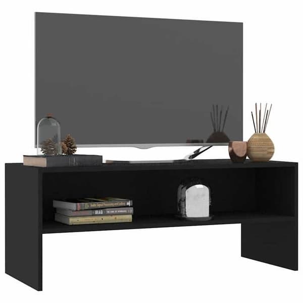 Maison Exclusive - TV Møbel Sort 100x40x40 cm Ingeniørtræ Svart