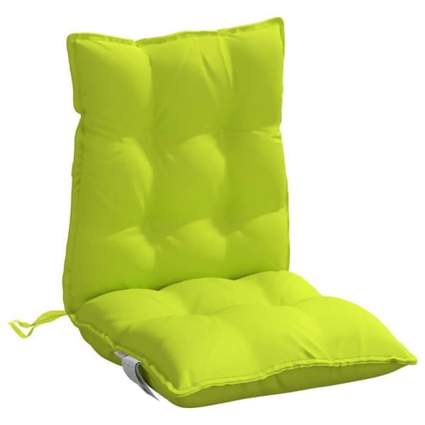 Maison Exclusive - Stolar med låg ryggstöd, 4-pack, klargrön