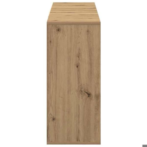 Maison Exclusive - Buffé Ek hantverk 120 x 30 x 75 cm Ingenjörsträ