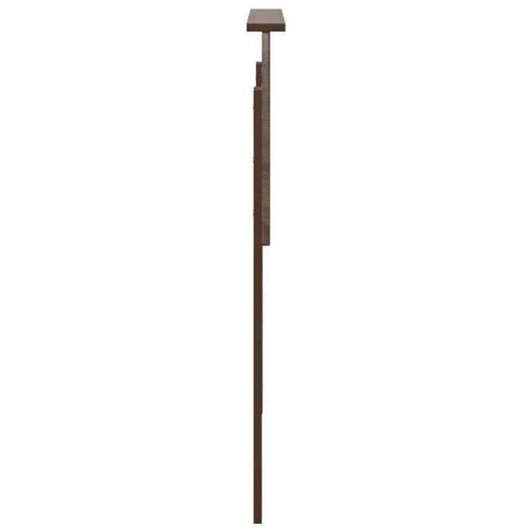 Hovedgærde - EKSKLUSIV HUS - Rektangulær - Ingeniørtræ - Brun - Minimalistisk design