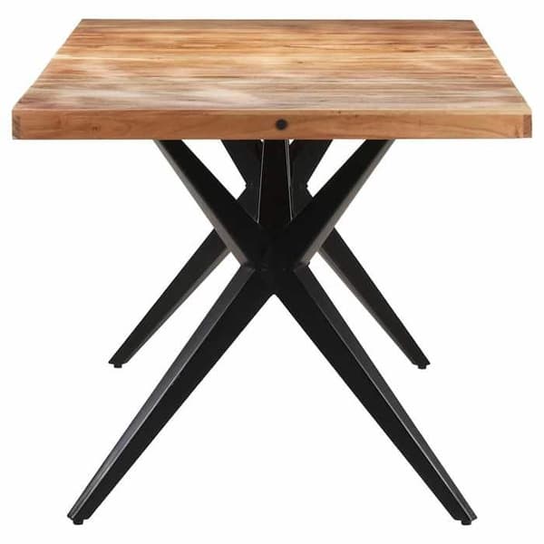 Maison Exclusive - Spisebord 160x80x76 cm Solid akacietræ