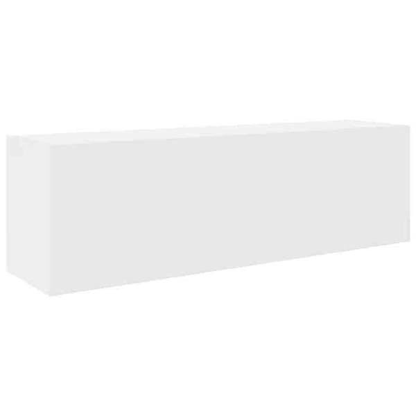 Maison Exclusive - Vit väggmonterad badrumsskåp 100x25x30 cm ingenjörsträ Vit