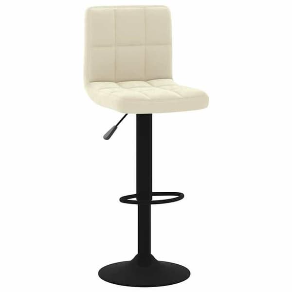 Maison Exclusive - Barstolar set om 2 krämig sammet