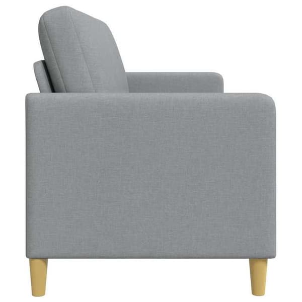 Maison Exclusive - Soffa med förvaring Ljusgrå 192 x 78 x 87 cm Polyester
