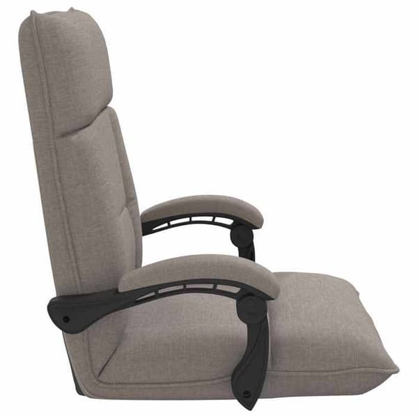 Maison Exclusive - Justerbar golvstol Taupe Tyg