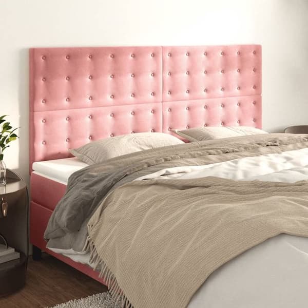 Maison Exclusive - Ruusupääty 160x5x118/128 cm Sametti Ros