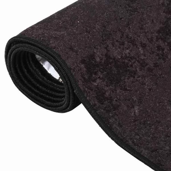 Maison Exclusive - Pestävä matto 80x300 cm Antrasiitti