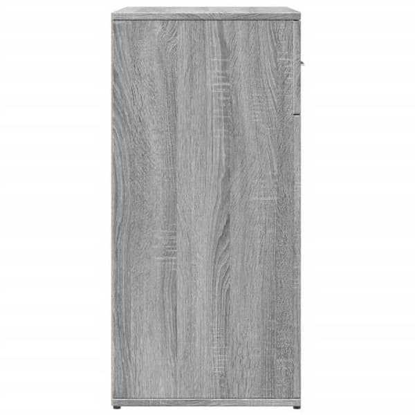 Maison Exclusive - Buffé Sonoma Grå 79x38x80 cm Ingenjörsträ