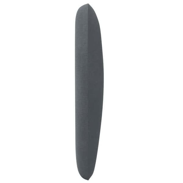Maison Exclusive - Öron av huvudgavel Grå Mörk 40 x 23 x 6 cm Sammet Mörkgrå