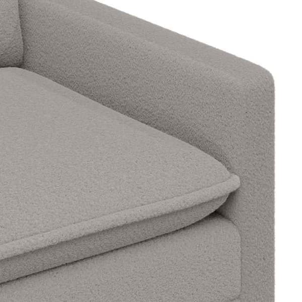 Maison Exclusive - Soffa Ljusgrå 156 x 81 x 87,5 cm Tyg