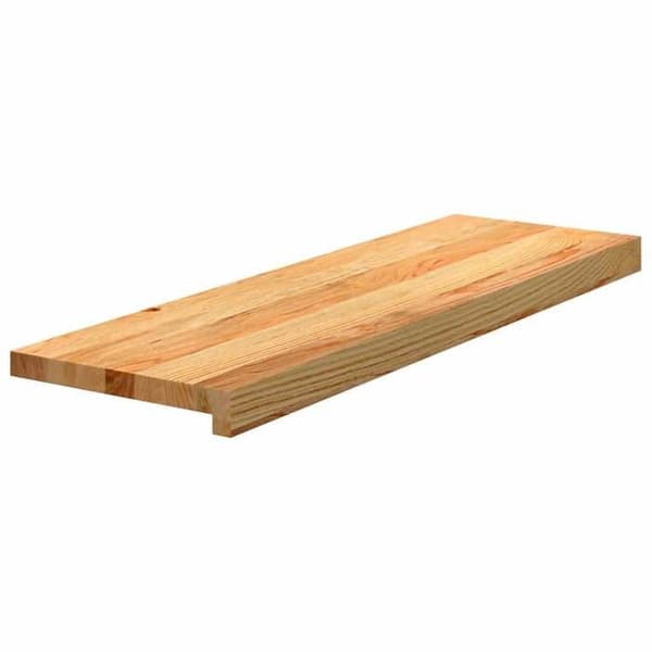 Trappe - EKSKLUSIV HUS - 4 dele - Massivt egetræ - 80x30x2 cm - Lys brun ljusbrun