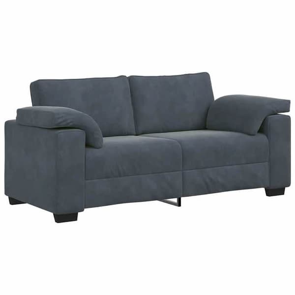 Maison Exclusive - Mørkegrå sofa 180x77x82 cm i velour