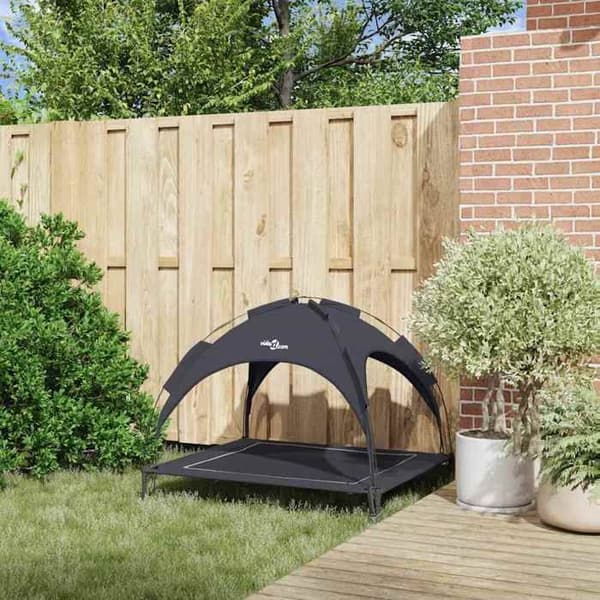 Maison Exclusive - Koiran sänky 104 x 86 x 84,5 cm Musta teräs