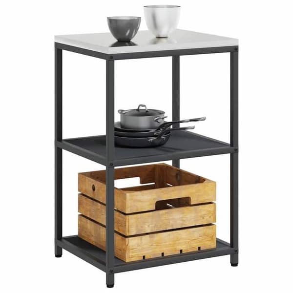 Köksställ - EXKLUSIVT HEM - HATTEM - Antracit - 60 x 50 x 92 cm - Stål