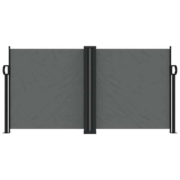 Maison Exclusive - Retractable sidokåpa antracit 120x600 cm