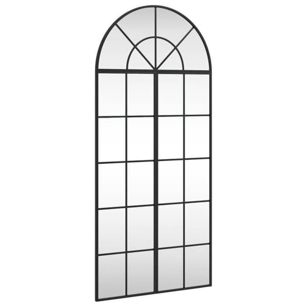Maison Exclusive - Svart väggspegel 60x130 cm järnbåge Svart