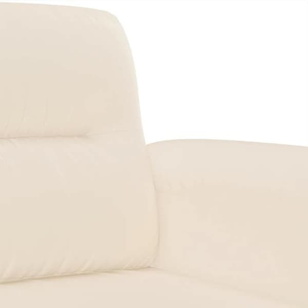 Maison Exclusive - 2-delars soffgrupp med beige mikrofiberkuddar beige
