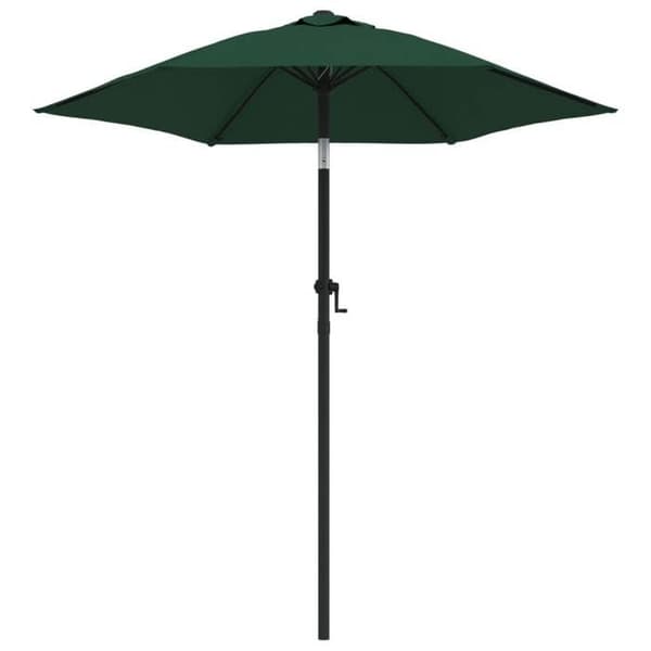 Maison Exclusive - Parasol Grøn 200x224 cm Aluminium