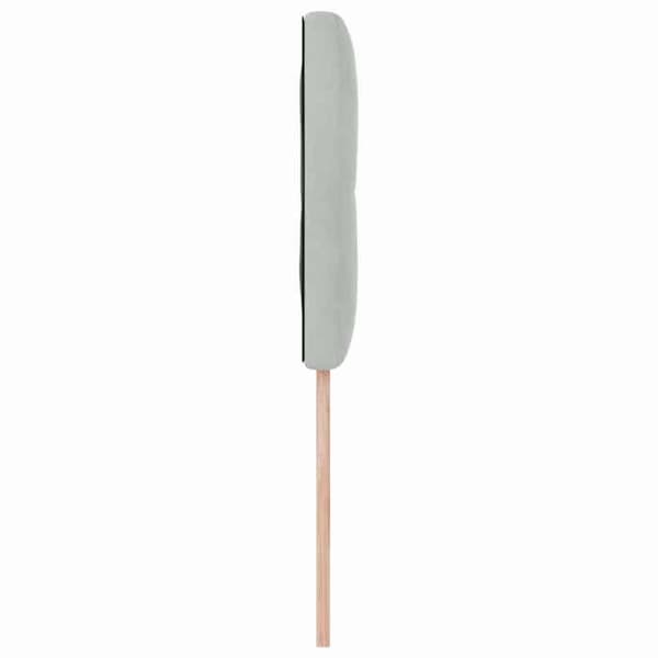 Maison Exclusive - Ljust grå sänggavel 100 cm Sammet