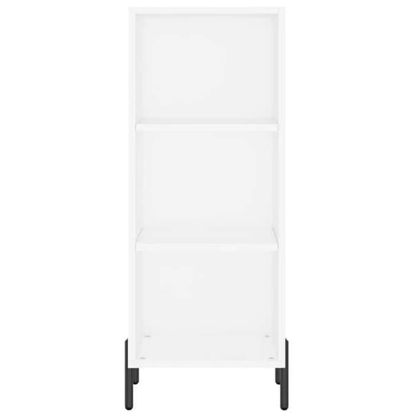 Maison Exclusive - Buffé vit 34,5x32,5x90 cm ingenjörsträ