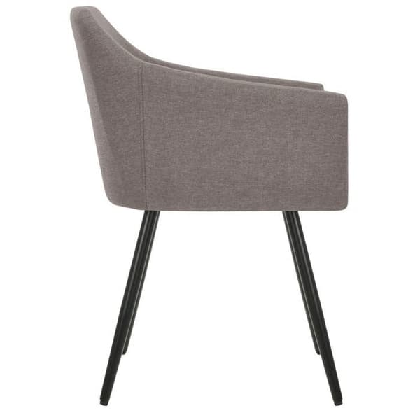 Maison Exclusive - Spisestole sæt af 4 taupe stof Mol