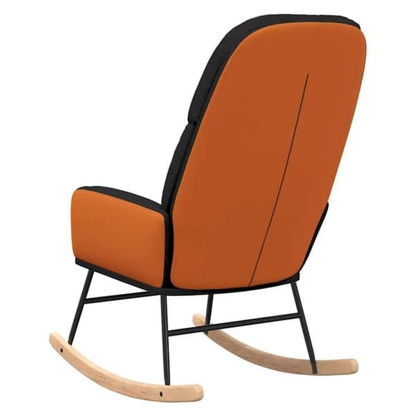 Maison Exclusive - Svart tyg gungstol