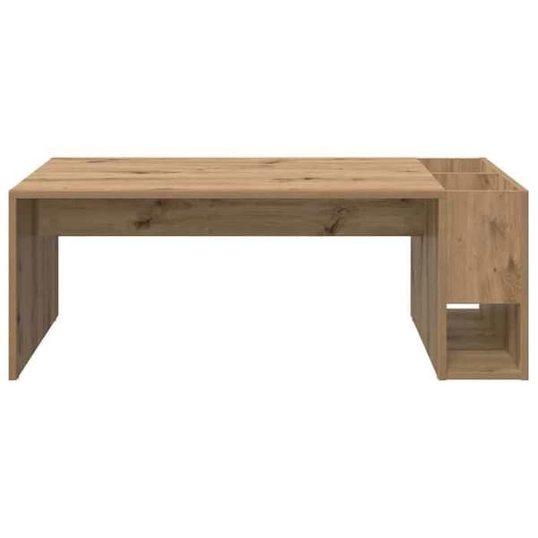 Maison Exclusive - Håndlavet egetræsbord 101,5 x 50 x 37 cm