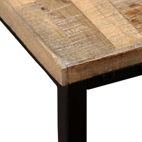Maison Exclusive - Sæt af 2 stykker stabelbare sofaborde i genvundet massiv teak