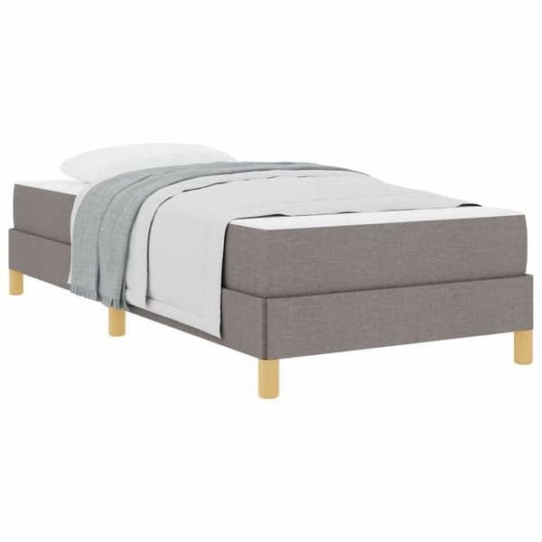 Maison Exclusive - Taupe-jousipatja 90 x 200 cm kangas Mol