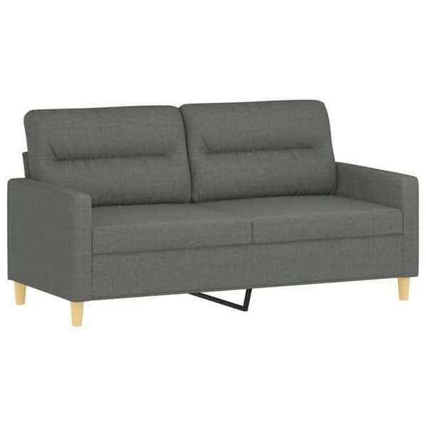 Maison Exclusive - 3 kpl tummanharmaita tyynyjä sisältävä sohvasetti